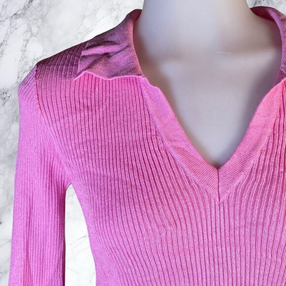 Lovers and Friends Natalia Knit Top Pink - Picture 3 of 12